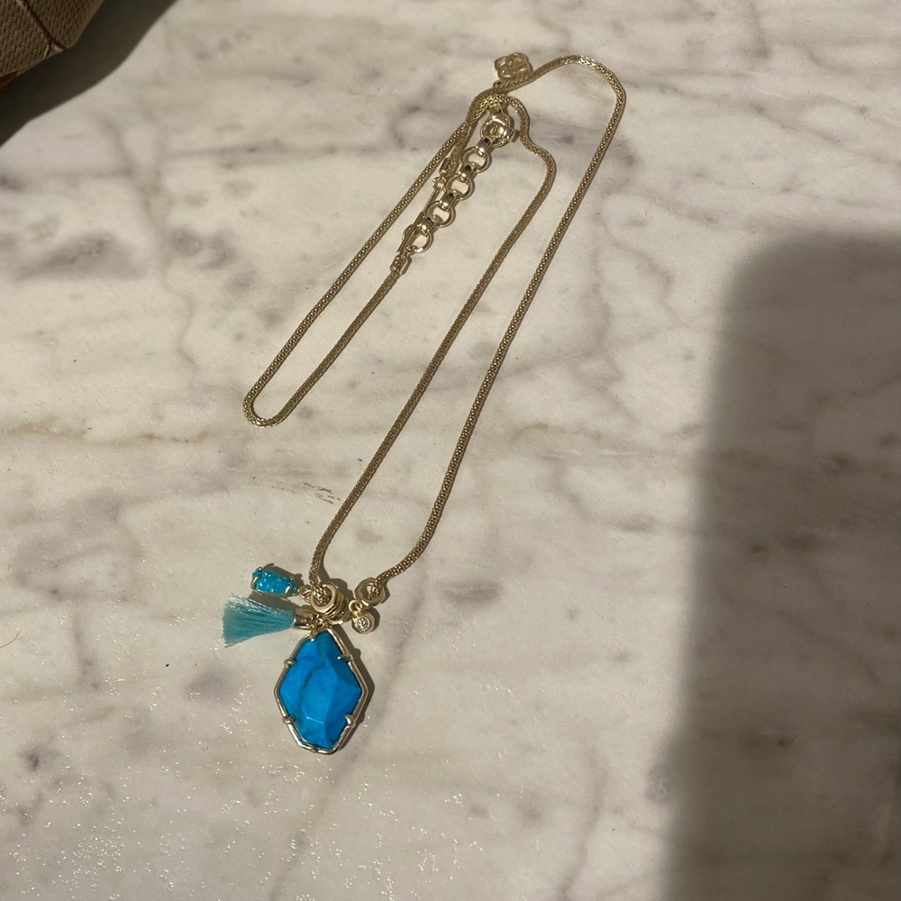 Kendra Scott turquoise necklace